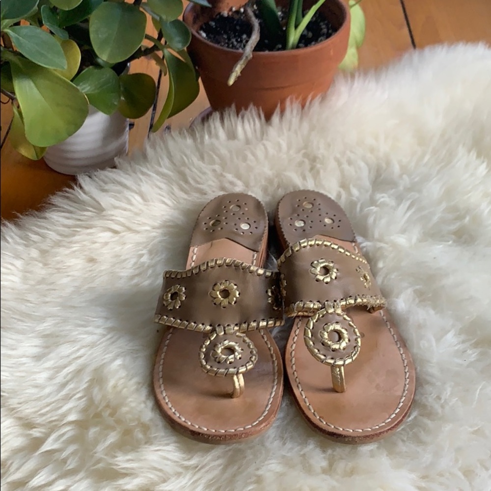 Jack Rogers Leather Sandals